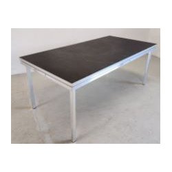 SunSwim Rapid Scenepodie System - Udendrs Letvgts Podie Sort Plade - Kontakt os for priser