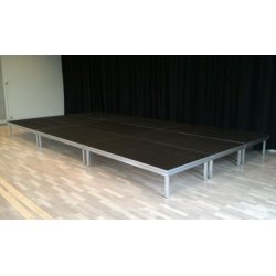 SunSwim Rapid Scenepodie System - Indendrs Sortbejdset Plade - Kontakt os for priser