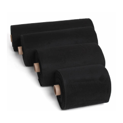 Deco  Rulle-Molton  Sort  165 g/m2