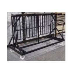 Transportvogn for standard gel�nder med PVC hjul - Kontakt os for priser