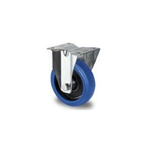 Flight-Case Hjul- Blue Wheels� Fast u/bremse�  �.160x46 mm- Total h�jde 193 mm- Belastning 350 kg