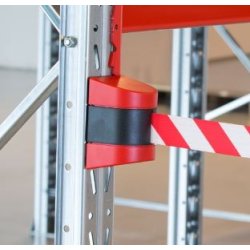 BJERRING V�gmonteret B�ndhuse/Wall Mount R�d/Sort Hus med Magnet