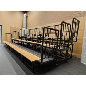 BJERRING Butterfly Foldbar Mini Tribune Leveret til Nuuk Skole Grnland 