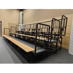 BJERRING Butterfly Foldbar Mini Tribune Leveret til Nuuk Skole Grnland 