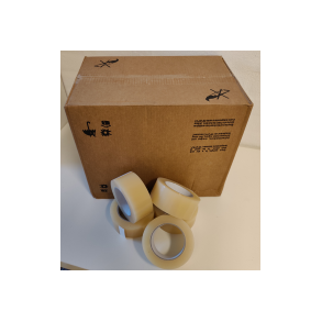 Bannertape - Klar - Kasser med 36 stk