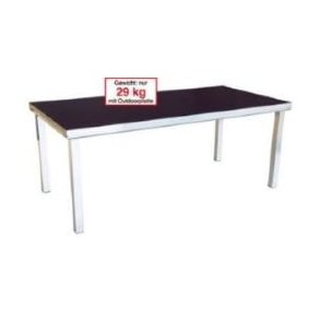 SunSwim Super Light Scenepodie - Udendrs Letvgts Podie Sort Plade - Kontakt os for priser