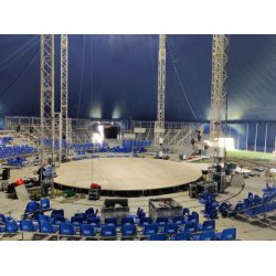 SunSwim Rapid Scenepodie System - Indendrs Brunbejdset Plade - Kontakt os for priser