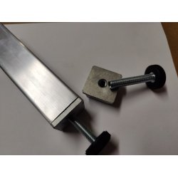 Zink-Dupsko med PVC Stilskrue