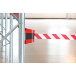 BJERRING V�gmonteret B�ndhuse/Wall Mount R�d/Sort Hus med Magnet