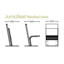 BJERRING JumpSeat Mobil fod/Flytbar - Kontakt os for priser