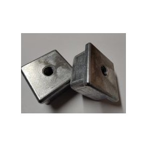 Zink Dupsko med gevind 