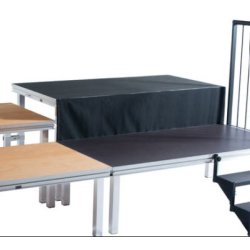 SunSwim Standard Scene-Inddkning  Hjde 80 cm  Sort Scene-Molton - Kontakt os for priser