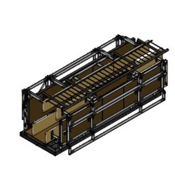 BJERRING Butterfly Foldbar Mini Tribune Leveret til Nuuk Skole Grnland 