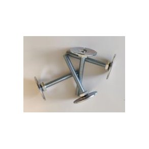 Still-skrue M10x80 med metalfod - BJERRING V-2