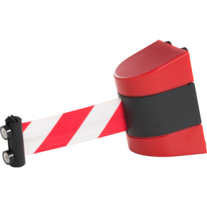 BJERRING V�gmonteret B�ndhuse/Wall Mount R�d/Sort Hus med Magnet