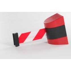 BJERRING V�gmonteret B�ndhuse/Wall Mount R�d/Sort Hus