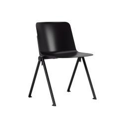 BJERRING Vittoria Stabelstol Sort Sde/Skal uden armln - Kontakt os for priser