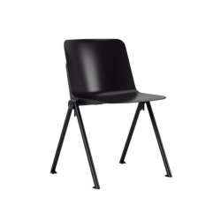 BJERRING Vittoria Stabelstol Sort Sde/Skal uden armln - Kontakt os for priser